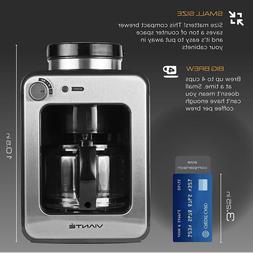 Viante CAF-50 Grind and Brew Coffee Maker with built in Coff